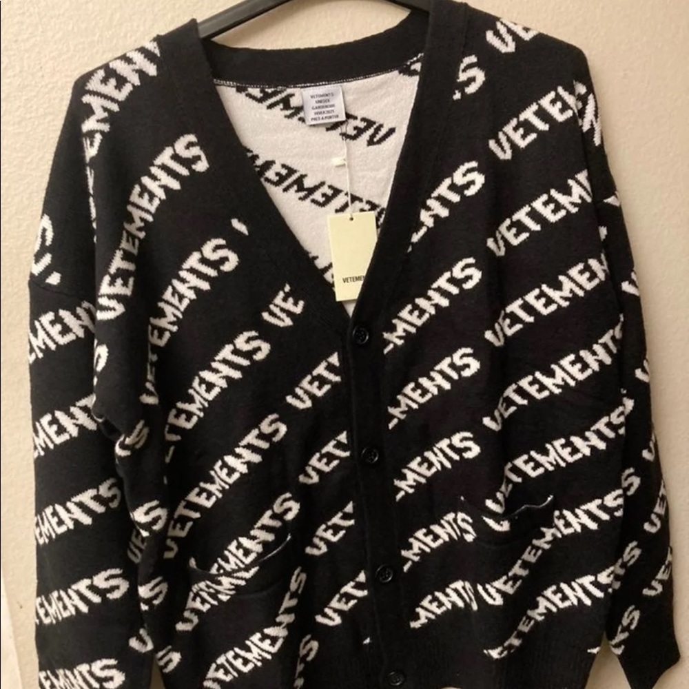 Vetements cardigan
